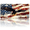Bald Eagle in Flight with Distressed American Flag Background, variant on 1 Pcs License Plate Covers & Frames, Brown Bear in Autumn Forest with Fall Foliage For Decorative Front, Aluminum License Plate Covers & Frames Cover For Men Women, 12" X 6"