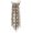 Silver, variant on Elegant Tigers Eye Stone Beaded Brooch With Layered Chains And Fringe Detail Stylish Layering Jewelry For Any Occasion