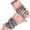 Pink, variant on Women's Gloves, Embroidery Splicing Knitted Gloves, Fashion Leaky Finger Casual Gloves, Winter Gloves for Women, Daily, Cold Weather, Stylish & Warm Baberdicy, Ideal for Women