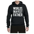 thumbnail image 2 of Wild Bobby,Worlds Okayest Father Gift for Father Dad Husband, Father's Day, Unisex Graphic Hoodie Sweatshirt, Black, Small, 2 of 3