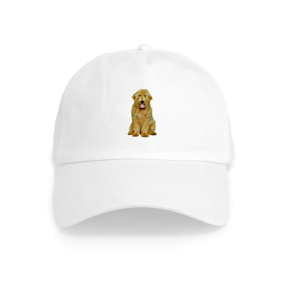 CafePress - Goldendoodle Cap - Adjustable 100% Brushed Unisex Casual Cotton Baseball Cap, Beige, 1