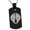 Black, variant on Stainless Steel Nabeshima Samurai Crest Engraved Dog Tag Pendant Necklace