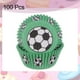 thumbnail image 3 of 100 Contadores de Forros para Cupcakes de Fútbol, Tazas de Cupcake de Tamaño Estándar, Forros de Muffins, Papeles para Hornear, Envolturas, 3 of 6
