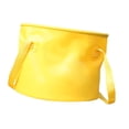 thumbnail image 4 of Cubo plegable Cubo de pesca Ligero Portátil Herramienta de limpieza Multiusos Coche Amarillo 20L, 4 of 8