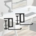 thumbnail image 4 of Esquirla Desk Side Laptop Storage Holder Carbon Steel Multipurpose Desk Laptop Holder Semi Surround Sponge, 4 of 7