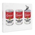 thumbnail image 2 of Stupell Industries Eclectic Condensed Soup Trio Glam Fashion Traditional Red Pop Canvas Art, 20 x 16, by Amanda Greenwood, 2 of 7