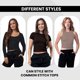 thumbnail image 3 of Paquete de 3 pantalones deportivos Common Stitch para mujer, pantalones de chándal acogedores para mujer, pantalones de lana para yoga para mujer (disponibles en Plus) negro/negro/negro, 3 of 7