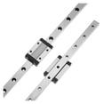 thumbnail image 4 of 300 350 400 450 500 600 Mm Miniature Linear Rail Slide 1pcs MGN12 Linear Guide+ 1pcs Black SS Carriage, 4 of 7