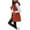 Orange, variant on CHUMUD Women's Long Quilted Puffer Vest Sleeveless Hooded Zi-up Padded Coats Winter Puffer Jacket Outwear with Pockets