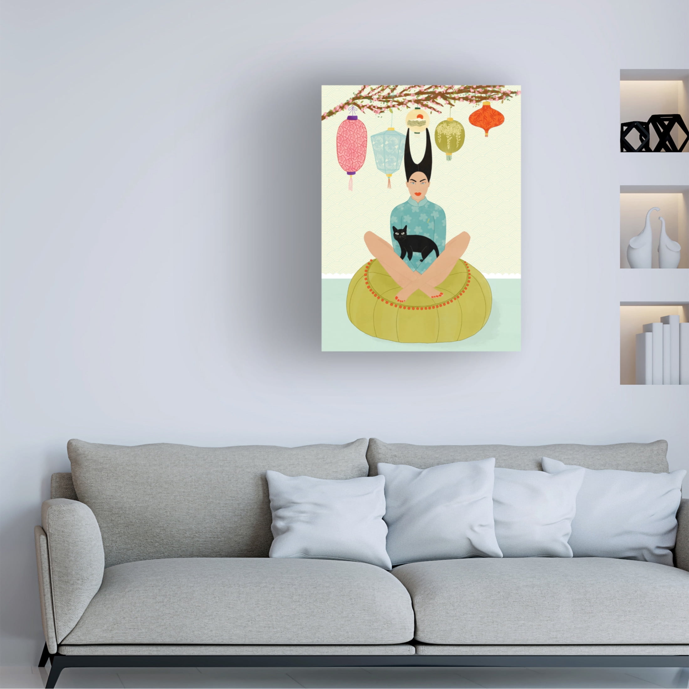 Trademark Fine Art Jota de jai Gatuela Canvas Wall Art