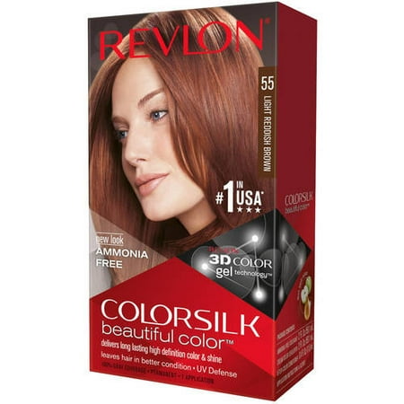 Revlon Colorsilk Beautiful Color Permanent Hair 55 Light This On Opens A Dialog That Displays Additional Images For Product With The Option To Zoom In Or Out