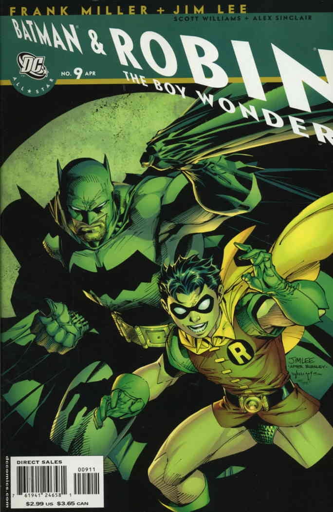 Cover of All Star Batman & Robin, the Boy Wonder #9