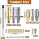 thumbnail image 3 of Set of 6 Slim Pens,Multi-Color Wooden Swivel Pen Set with Refill Shaft Bolt-on Ballpoint Pen for DIY Wooden Swivel, 3 of 5