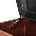 thumbnail image 3 of Farmhouse Square Wood Coffee Table with Large Hidden Storage Compartment, Barn design Center Table Rustic Cocktail Table with Hinged Lift Top for Home, Oak, 3 of 3