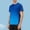 #Blue, variant on Men's Gradient Color Short Sleeve Crew Neck Athletic T-Shirt,Blue,Big Men's,Tall Men's XXXXXL,Young Men's T-shirt