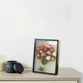 thumbnail image 4 of 6x6.7in Shadow Box Frame, Wooden Dried Flower Photo Frame Floating Photo Frame Glass DIY Display Case for Flowers Ticket Crafts and Photos, 4 of 6