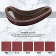 thumbnail image 3 of 15 Pcs 1X30 Inch Aluminum Oxide Sanding Belts Heavy Duty Sanding Belts Multipurpose Abrasive Belts for Belt Sander, 3 of 10