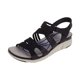 thumbnail image 4 of Zapatos de verano para mujer, sandalias de playa informales Retro con tacón de cuña para mujer Wmkox8yii nm9319, 4 of 4