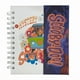 thumbnail image 1 of Libreta de tapa dura laminado liso con espiral metálico en la lateral con solapa protectora, Scooby Doo color blanco con azul, 1 of 4