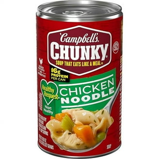 Campbellâ€™s Chunky Soup, Classic Chicken Noodle Soup, 16.1 Oz Can