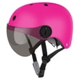 thumbnail image 1 of Adjustable Kids Cycling Helmet Men Women Motorcycle Riding Scooter Safety Helmet Bike Helmet with Sun Visor LensBlackL(56-60CM) He Qiyong unisex, 1 of 1