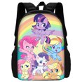 thumbnail image 1 of Mochila escolar de dibujos animados My Littles Ponys para niños y niñas, bolsa de almuerzo, bolsas de lápices, mochilas escolares, el mejor regalo, 1 of 5