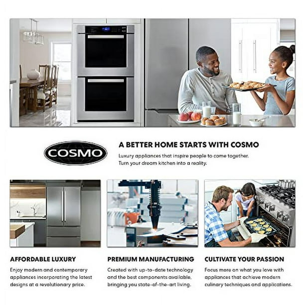 Cosmo COS-5U30 30 Inch Under Cabinet Range Hood w/ Push Control