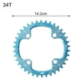 thumbnail image 6 of NIBOLOG 32T/34T/36T/38T Bike Round Chainring Compact Single Speed Bicycle Chainwheel for Bike, 6 of 8