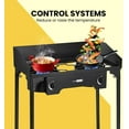 thumbnail image 5 of SPECSTAR Double Burner Propane Camping Stove, Dual Propane with Windscreen and Detachable Legs Stand, Max. 150000 BTU/Hr, 5 of 8