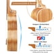 thumbnail image 4 of Ukelele soprano de caoba, ukelele acústico profesional de 21 pulgadas, cuatro cuerdas, Uke hawaiano de madera, kit para principiantes para niños y estudiantes, kit de iniciación, de Vangoa, 4 of 5