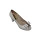 thumbnail image 1 of SANDALIA DE VESTIR TACON LEON MUJER DAMA BLANCO ALFA 1203 LEON  1203-p, 1 of 3
