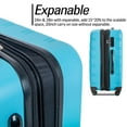 thumbnail image 3 of Spinner Suitcase Hardshell Luggage Sets 3 Pcs with TSA Lock Lightweight, 20in24in28in, 3 of 8