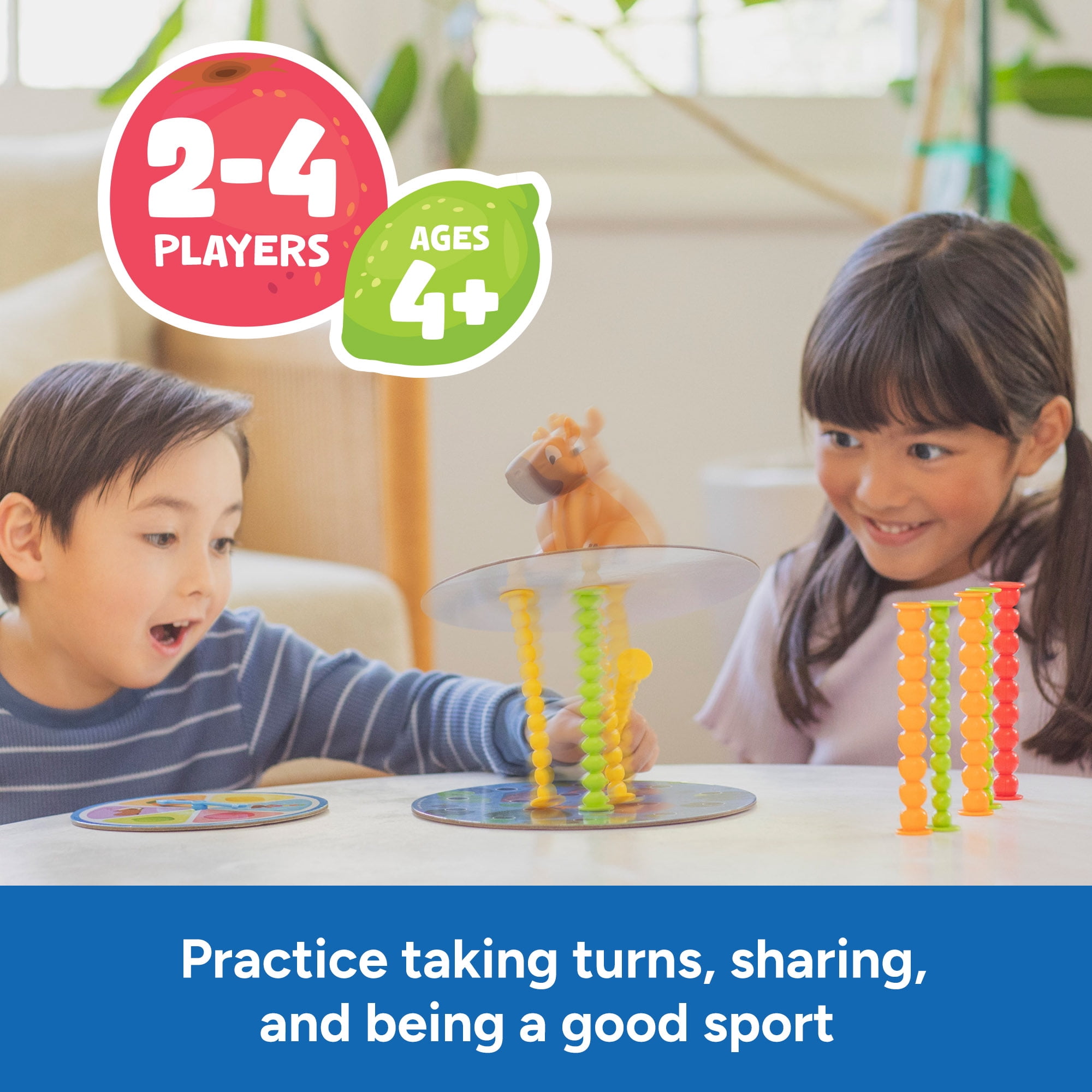 Educational Insights Snack or Splash, Preschool Balance Board Game for Kids Ages 4 and up