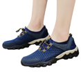 thumbnail image 3 of NOKIO Men Summer Mesh Sneakers Breathable Hiking Shoes Comfortable Walking Shoes Outdoor Travel Shoes Fashion Casual Sports Shoes Quick-Drying Bar𝖾𝖿oot Footwear for Beac𝗁 Wading, 3 of 6
