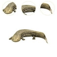 thumbnail image 6 of FashionCha Copper Salamander Sculpture Home Decor Decoration Lifelike Handcraft Small Brass, 6 of 9