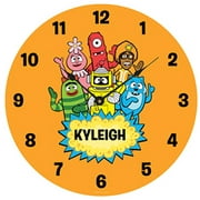Personalized Yo Gabba Gabba! Hello Friends Wall Clock