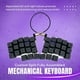 thumbnail image 2 of Teclado Hard-tochooseone, ergonómico, dividido, 36 teclas, QMK RGB, 2 of 9