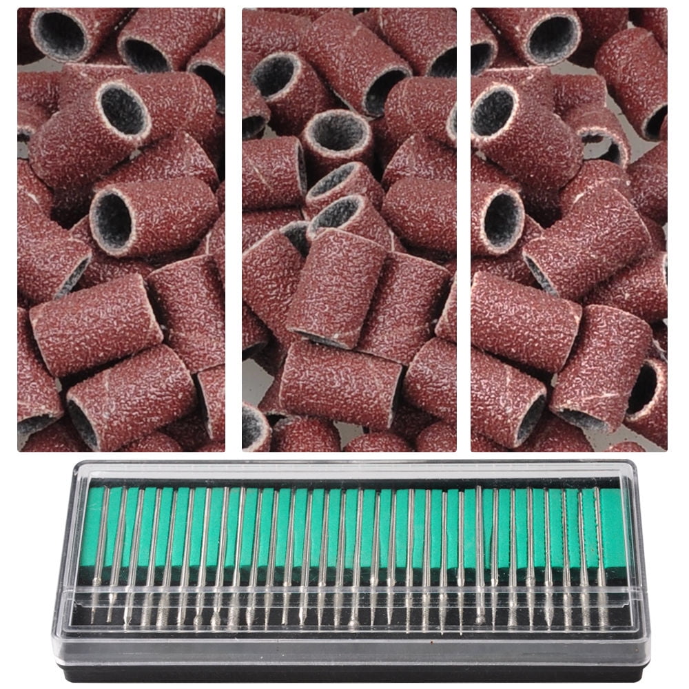 63X Sanding Bands in 80 Grit For Nail Art Electric Drill File Machine Bits  t E 