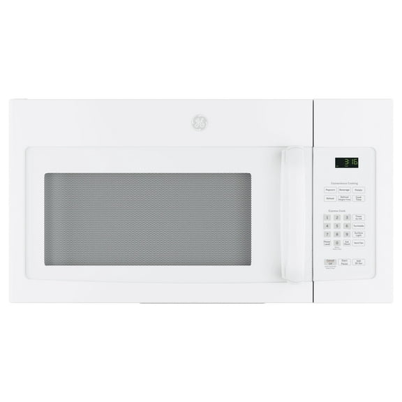 Ge 1.5 Cu.Ft. Over-The-Range Microwave Oven, White, 950 W