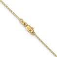 thumbnail image 3 of 14K Yellow Gold 1.2mm D/C Cable Chain Necklace, 3 of 4