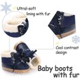 thumbnail image 3 of Infant Baby Boys Girls Boots Premium Soft Sole Anti-Slip Warm Winter Snow Boots Newborn Crib Shoes, 3 of 7