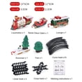 thumbnail image 3 of Ensemble de Rails Lumières de Train de Noël Jouets et Sons Train Ferroviaire de Noël Éducation, 3 of 8