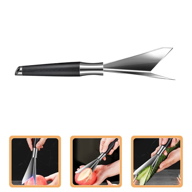 PAMINGONO Fruit Carving Tools Creative Fruit Shaping Tool Silver Stainless Steel For Home Users 1Set