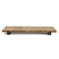 thumbnail image 3 of Home Décor Collection 8" x 15" Natural Wood Riser Decorative Tray, 3 of 5