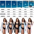 thumbnail image 7 of Women's UPF 50+ Sun Protection Swim Cover Up Long Sleeve SPF UV Hoodie Jacket, Lightweight Beach Rash Guard Shirts White 2XL, 7 of 7