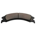 thumbnail image 3 of TRQ Rear Brake Pad & Rotor Kit Brake Pads Brake Rotor Parking Brake Shoe Set Ceramic Fits Select 2008-2014 Ford E-150 E-250 2008-2021 E-350 Super Duty, 3 of 6