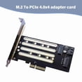 thumbnail image 6 of Add On Cards NVMe M.2 to PCIe 4.0 x4 Card M.2 PCIE Adapter NVMe SSD Host, 6 of 10