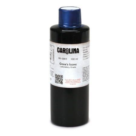 Gram Iodine, Laboratory Grade, 100 Ml