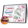 thumbnail image 2 of Wdftyju Ronda completa taladro diamante pintura elefante letra strass dibujar (B2933) Wdftyju 6qg4tc1ly5ep3fh6D01, 2 of 9