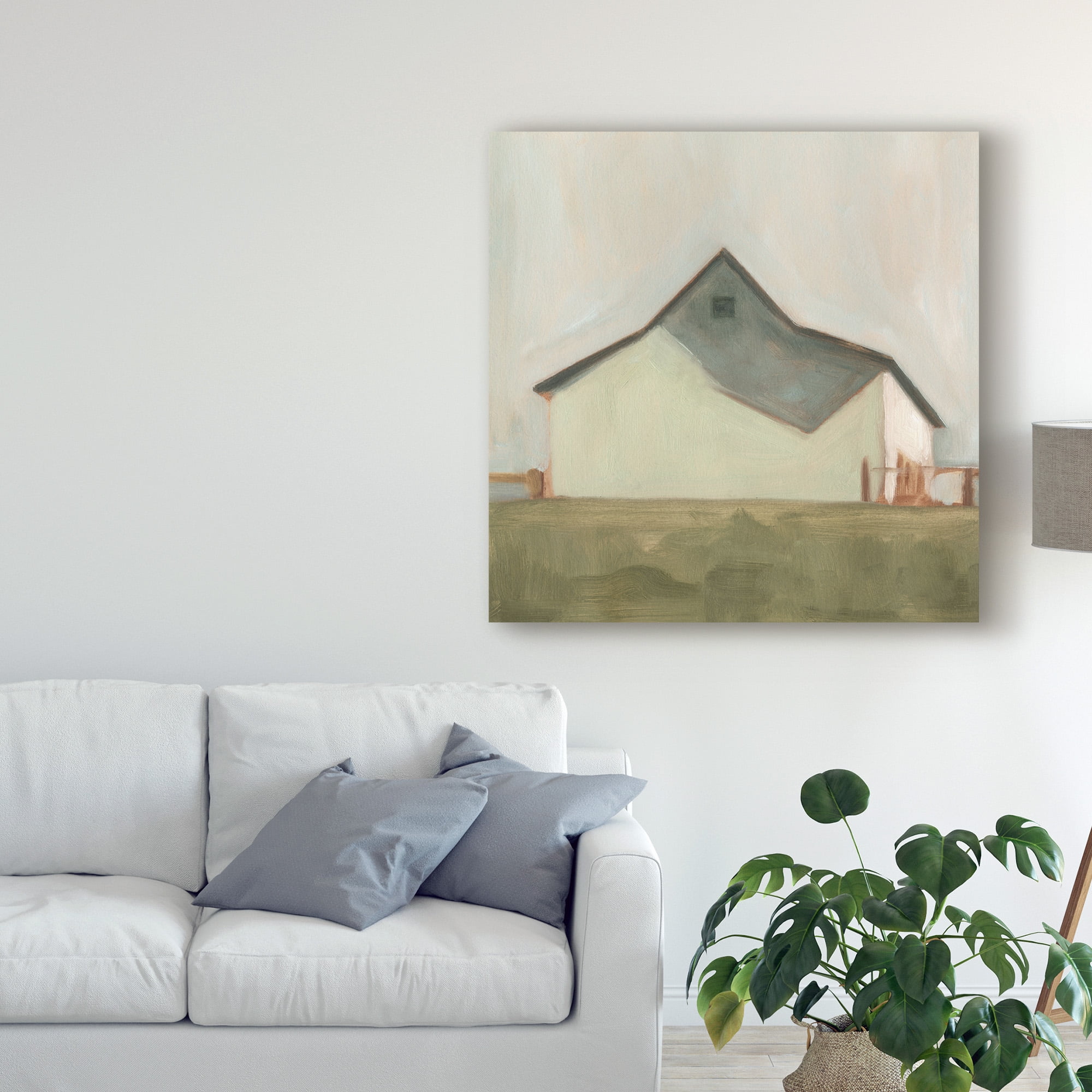 Trademark Fine Art 'Serene Barn V' Canvas Art by Emma Scarvey
